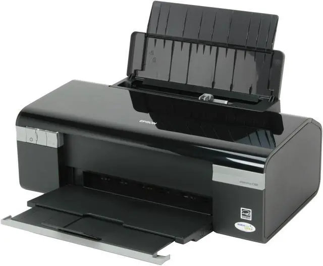 Alt view image 2 of 14 - EPSON Stylus C120 C11C687201 up to 37 ppm Black Print Speed 5760 x 1440 optimized dpi Color Print Quality USB InkJet Personal Color Printer