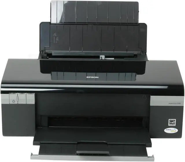 Alt view image 3 of 14 - EPSON Stylus C120 C11C687201 up to 37 ppm Black Print Speed 5760 x 1440 optimized dpi Color Print Quality USB InkJet Personal Color Printer