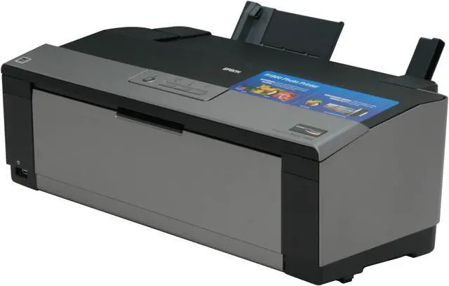 Alt view image 8 of 11 - EPSON Stylus Photo R1900 C11C698201 5760 x 1440 dpi Color Print Quality USB InkJet Photo Color Printer