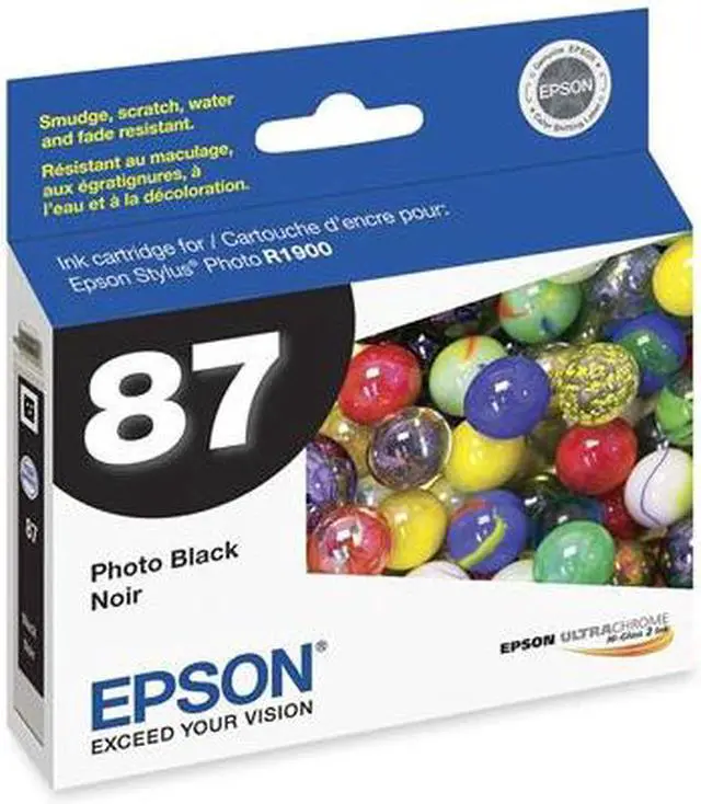 Main image of EPSON T087120 Ink Cartridge Photo Black