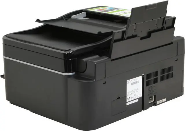 Alt view image 3 of 19 - EPSON WorkForce 600 Up to 38 ppm Black Print Speed 5760 x 1440 dpi Color Print Quality Ethernet (RJ-45) / USB / Wi-Fi InkJet MFC / All-In-One Color Printer