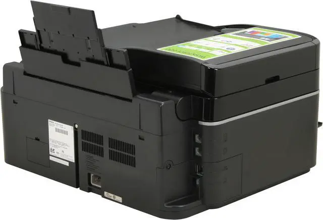 Alt view image 5 of 19 - EPSON WorkForce 600 Up to 38 ppm Black Print Speed 5760 x 1440 dpi Color Print Quality Ethernet (RJ-45) / USB / Wi-Fi InkJet MFC / All-In-One Color Printer