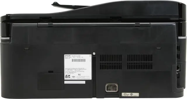 Alt view image 14 of 19 - EPSON WorkForce 600 Up to 38 ppm Black Print Speed 5760 x 1440 dpi Color Print Quality Ethernet (RJ-45) / USB / Wi-Fi InkJet MFC / All-In-One Color Printer