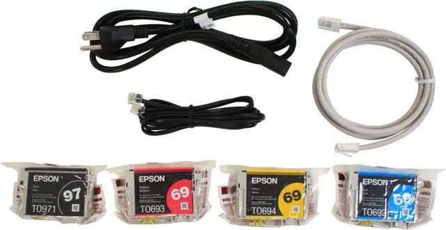 Alt view image 16 of 19 - EPSON WorkForce 600 Up to 38 ppm Black Print Speed 5760 x 1440 dpi Color Print Quality Ethernet (RJ-45) / USB / Wi-Fi InkJet MFC / All-In-One Color Printer