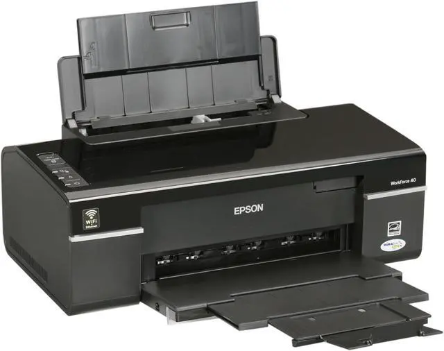 Main image of EPSON WorkForce 40 Up to 38 ppm Black Print Speed 5760 x 1440 dpi Color Print Quality Ethernet (RJ-45) / USB / Wi-Fi InkJet Workgroup Color Printer