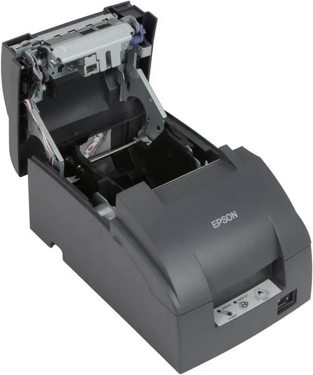 Alt view image 7 of 10 - Epson TM-U220B Receipt/Kitchen Impact Printer with Auto Cutter - Dark Gray C31C514653