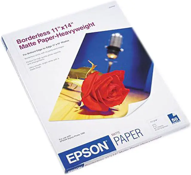 Main image of Epson s041468 Very High Resolution Print Paper 11" x 14" -  50 Sheet - White