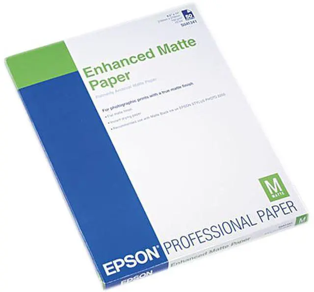 Main image of Epson S041341 Photo Paper Letter - 8.50" x 11" - 50 / Pack - White