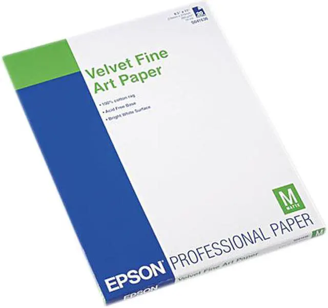 Main image of Epson S041636 Fine Art Paper Letter - 8.50" x 11" - 20 Sheet - White