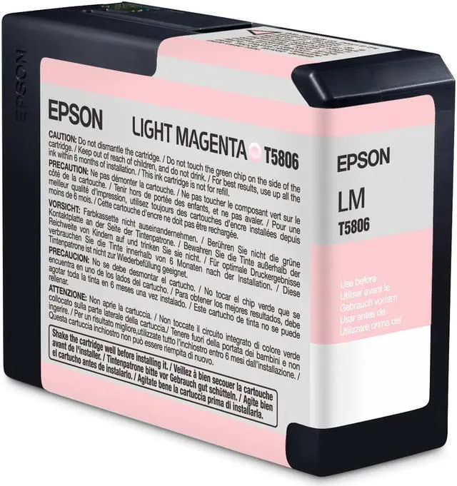 Main image of Epson T580B00 UltraChrome K3 Vivid Light Magenta