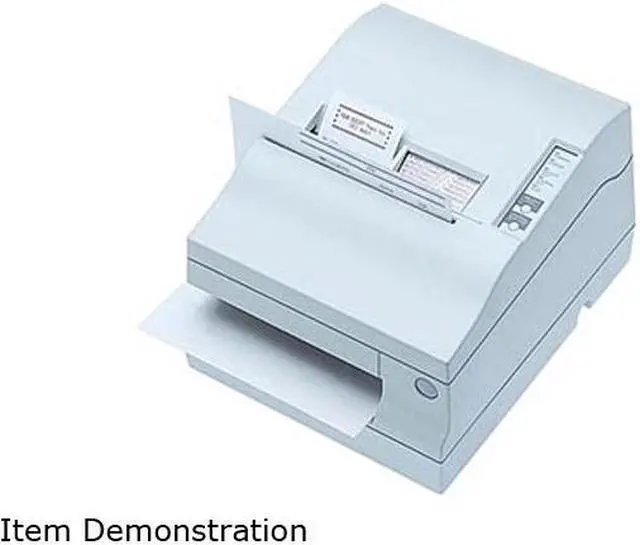 Main image of Epson - TM-U950 Multifunction Impact Printer without MICR + with Auto Cutter – Cool White C31C176252