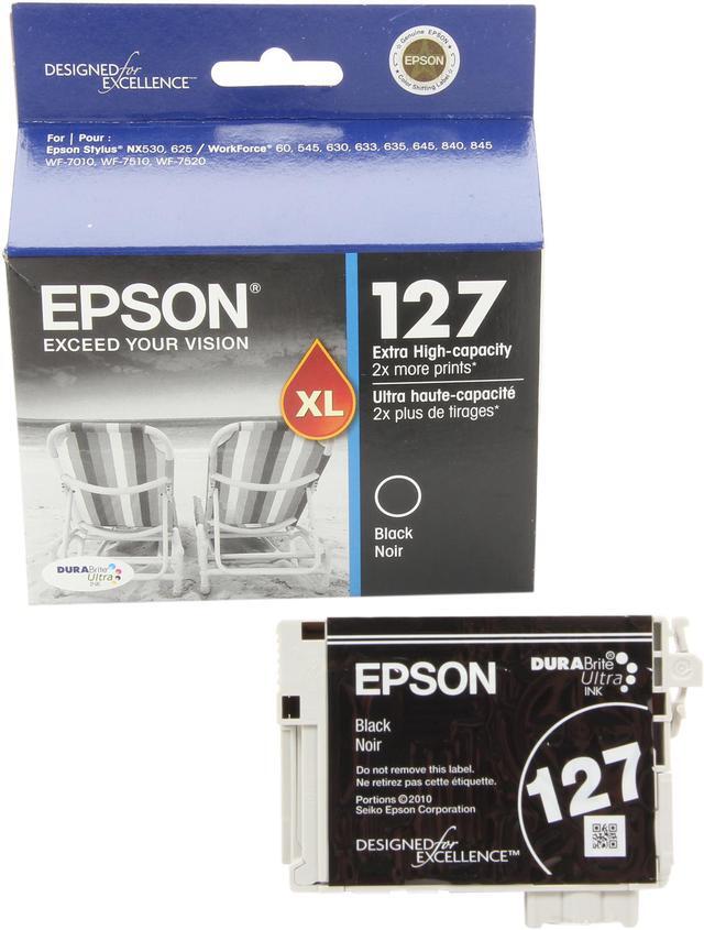 Alt view image 2 of 7 - EPSON 127 (T127120) Extra High-Capacity Ink Cartridge Black