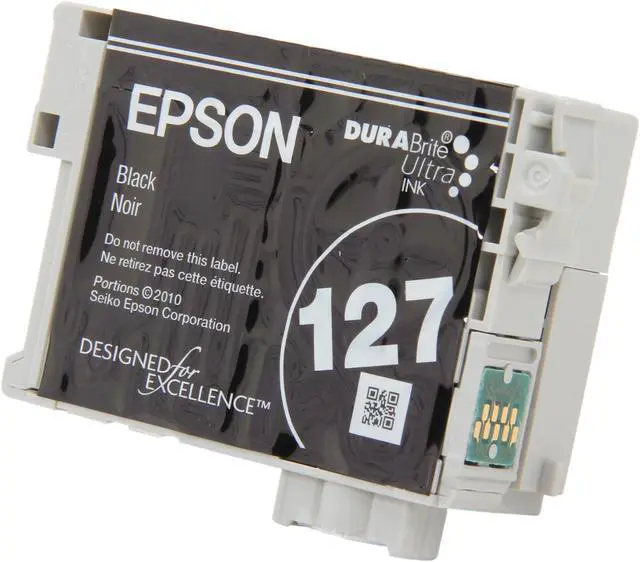 Alt view image 3 of 7 - EPSON 127 (T127120) Extra High-Capacity Ink Cartridge Black