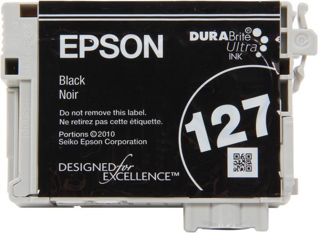 Alt view image 4 of 7 - EPSON 127 (T127120) Extra High-Capacity Ink Cartridge Black