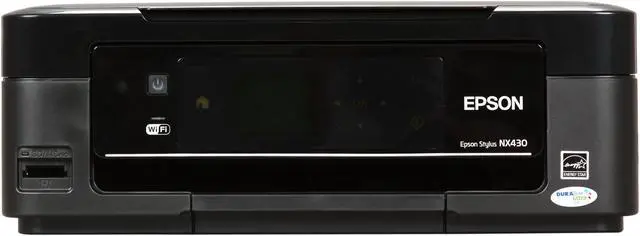 Alt view image 2 of 8 - EPSON Stylus NX430 C11CB22201 6.2 ISO ppm Black Print Speed 5760 x 1440 dpi Color Print Quality USB / Wi-Fi MicroPiezo inkjet Small-in-One Color Printer
