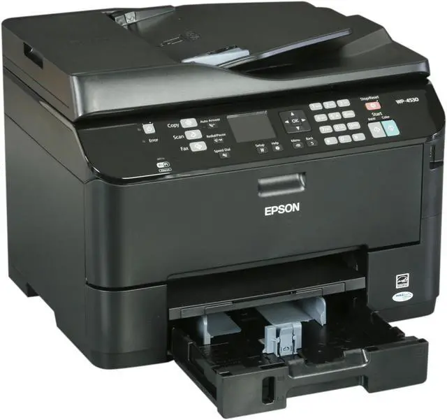 Alt view image 7 of 8 - EPSON WorkForce Pro WP-4530 Up to 16 ppm Black Print Speed 4800 x 1200 dpi Color Print Quality Ethernet (RJ-45) / USB / Wi-Fi MicroPiezo inkjet MFC / All-In-One Color Printer