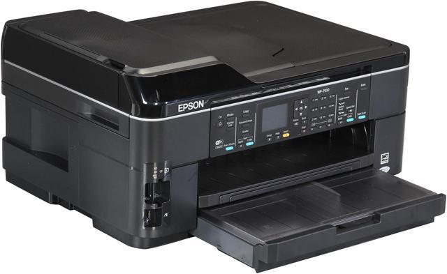Alt view image 10 of 11 - EPSON WorkForce WF-7510 15 ISO ppm Black Print Speed 5760 x 1440 dpi Color Print Quality Ethernet (RJ-45) / USB / Wi-Fi InkJet MFC / All-In-One Color Printer