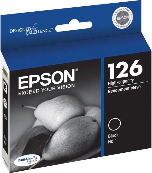 Main image of Epson 126 (T126120 ) High Capacity DURABrite ink cartridge; black