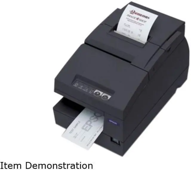 Main image of Epson TM-U675 Multifunction Impact Printer without MICR + Auto Cutter – Dark Gray C31C283A8771