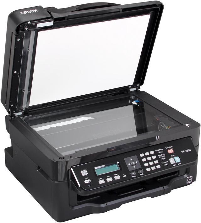 Alt view image 7 of 9 - EPSON WorkForce WF-2530 9.0 ISO ppm Black Print Speed 5760 x 1440 optimized dpi Color Print Quality USB / Wi-Fi InkJet MFC / All-In-One Color Printer
