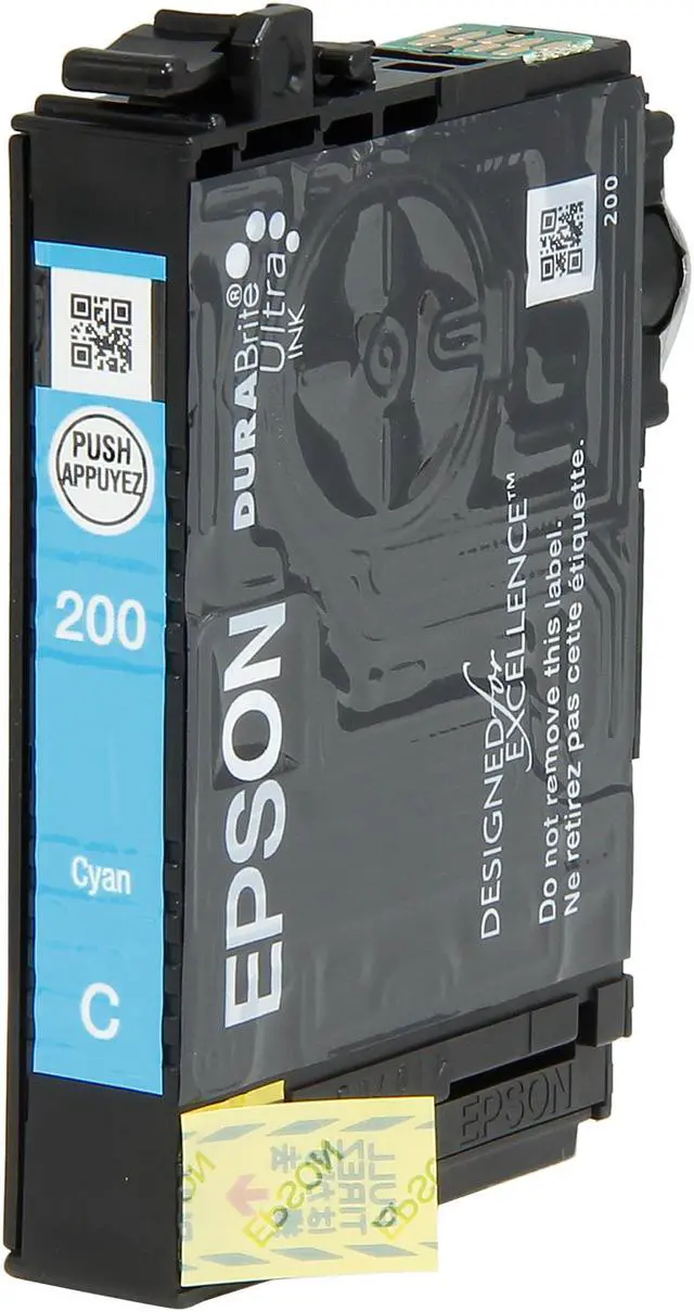 Alt view image 2 of 5 - EPSON 200 (T200220) Ink Cartridge Cyan
