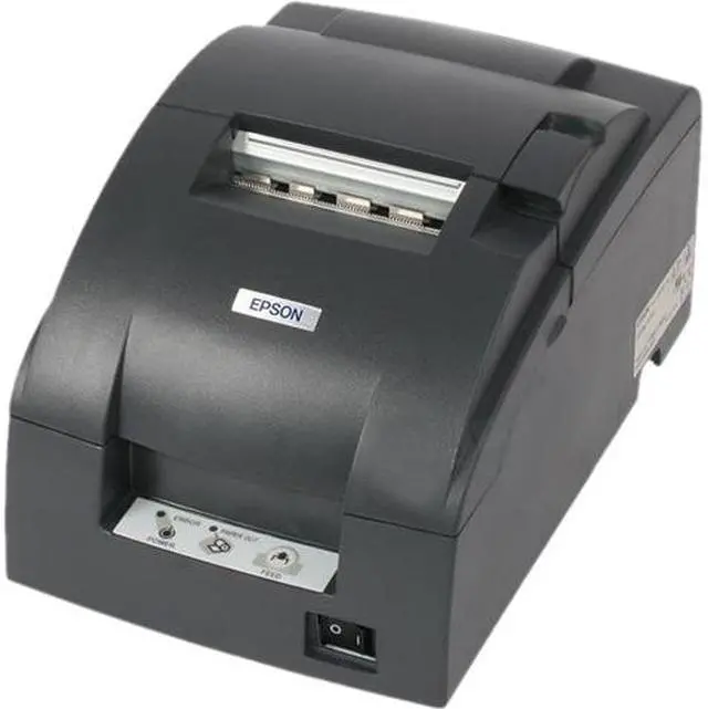 Main image of Epson TM-U220 Impact Receipt Printer, Serial 9 Pin, U220 B with Auto Cutter, Dark Gray - C31C514A8151