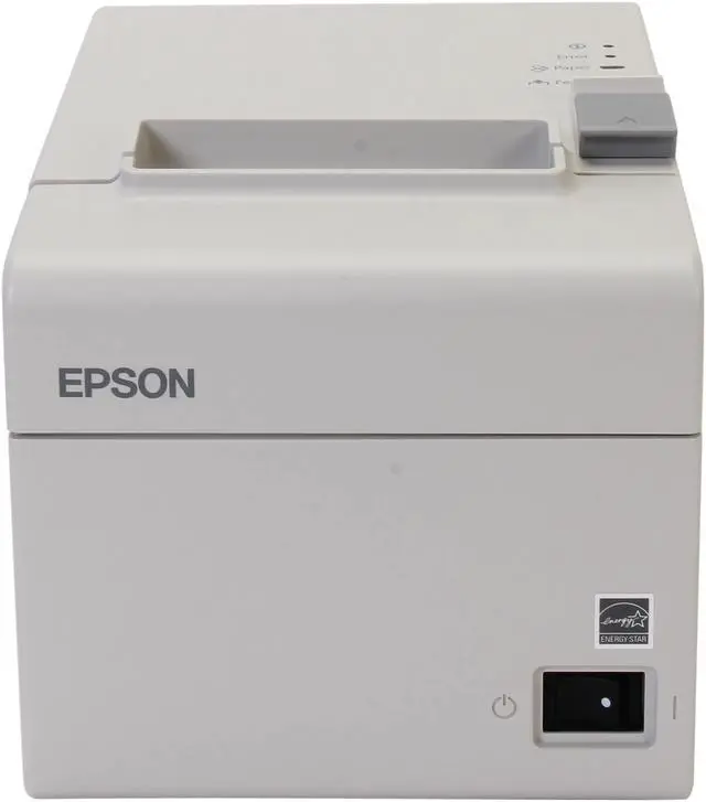 Alt view image 2 of 7 - EPSON ReadyPrint TM-T20 C31CB10121 Direct Thermal 150 mm / sec Receipt Printer, White