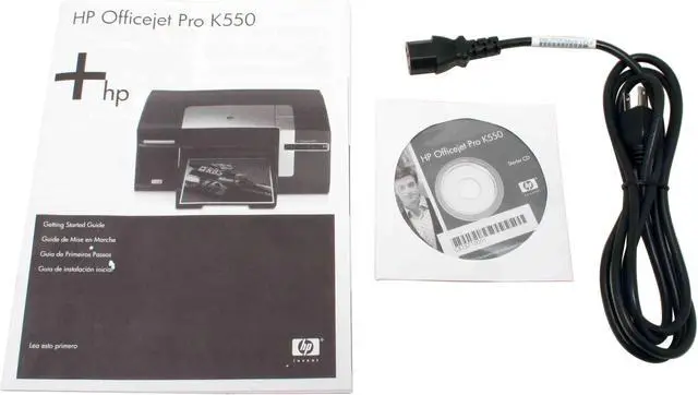 Alt view image 9 of 12 - HP Officejet K550 Up to 37 ppm Black Print Speed 4800 x 1200 dpi Color Print Quality USB Thermal Inkjet Personal Color Printer