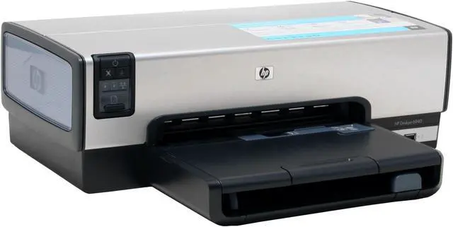 Alt view image 4 of 17 - HP Deskjet 6940 Up to 36 ppm Black Print Speed Up to 4800 optimized dpi color and 1200 input dpi Color Print Quality Ethernet (RJ-45) / USB InkJet Workgroup Color Printer