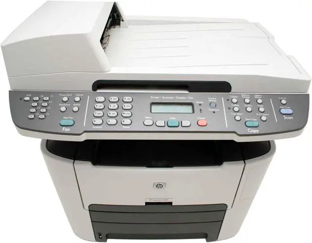 Alt view image 6 of 14 - HP LaserJet 3390 MFC / All-In-One Up to 22 ppm Monochrome Ethernet (RJ-45) / USB Laser Printer