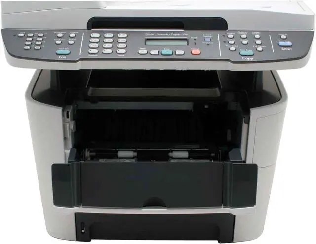 Alt view image 7 of 14 - HP LaserJet 3390 MFC / All-In-One Up to 22 ppm Monochrome Ethernet (RJ-45) / USB Laser Printer