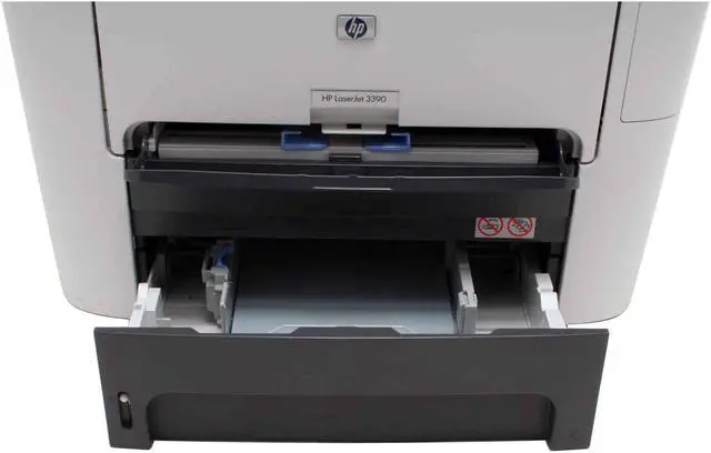 Alt view image 8 of 14 - HP LaserJet 3390 MFC / All-In-One Up to 22 ppm Monochrome Ethernet (RJ-45) / USB Laser Printer