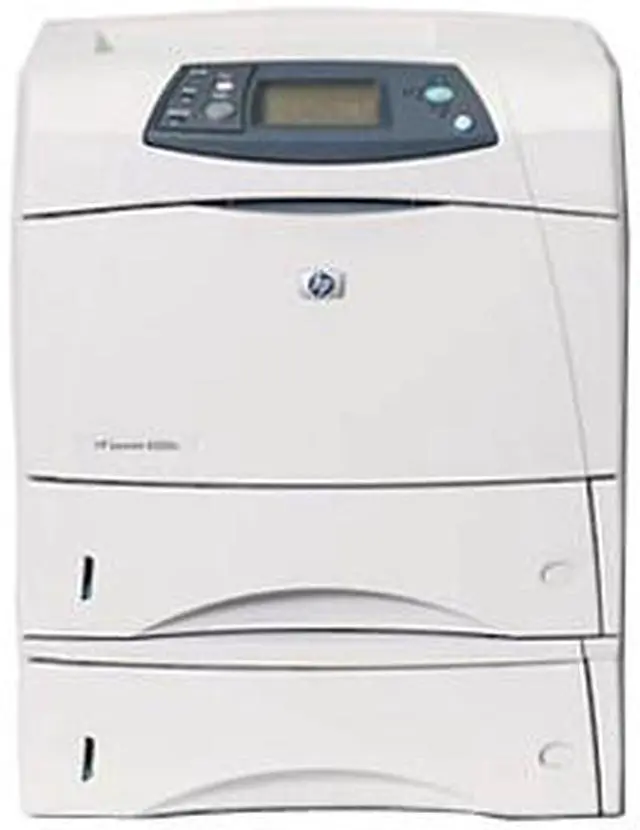Main image of HP LaserJet 4350dtn Workgroup Up to 55 ppm Monochrome Ethernet (RJ-45) / LPT / USB Laser Printer