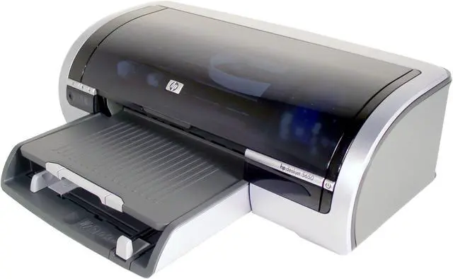 Alt view image 2 of 6 - HP Deskjet 5650 C6490E Up to 21 ppm Black Print Speed 4800 x 1200 dpi Color Print Quality LPT / USB InkJet Personal Color Printer