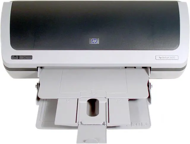 Alt view image 2 of 6 - HP deskjet 3650 17 ppm Black Print Speed 4800 x 1200 dpi Color Print Quality USB InkJet Personal Color Printer