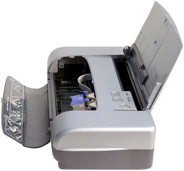 Alt view image 4 of 7 - HP Deskjet 450ci C8111A Up to 9 ppm Black Print Speed 4800 x 1200 dpi Color Print Quality LPT / USB InkJet Mobile Color Printer