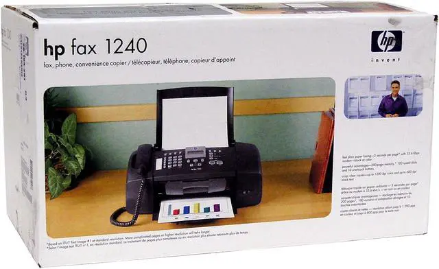 Alt view image 9 of 9 - HP 1240 Fax/ Phone/ Copier