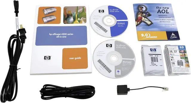 Alt view image 8 of 9 - HP Officejet 4215 Q5601A 17 ppm Black Print Speed 4800 x 1200 dpi Color Print Quality USB InkJet MFC / All-In-One Color Printer