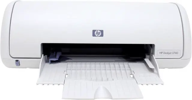 Alt view image 2 of 10 - HP Deskjet 3740 C9026A Up to 10 ppm (with included print cartridge) Black Print Speed Up to 4800 optimized dpi color and 1200 input dpi Color Print Quality USB InkJet Personal Color Printer