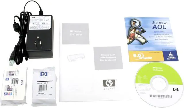 Alt view image 9 of 10 - HP Deskjet 3745 C9025A Up to 14 ppm Black Print Speed 4800 x 1200 dpi Color Print Quality USB InkJet Personal Color Printer