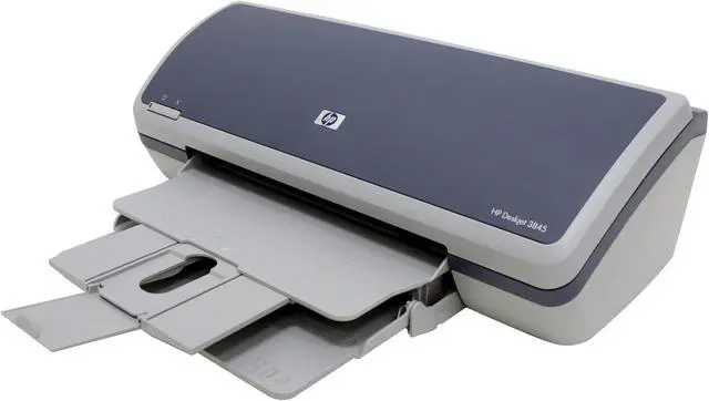 Alt view image 4 of 10 - HP Deskjet 3845(C9037A) Up to 18 ppm Black Print Speed 4800 x 1200 dpi Color Print Quality USB InkJet Personal Color Printer