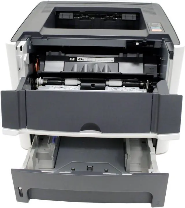 Alt view image 6 of 10 - HP LaserJet 1320n Q5928A Personal Up to 22 ppm Monochrome Ethernet (RJ-45) / USB Laser Printer