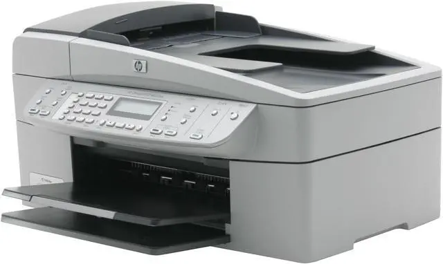 Alt view image 4 of 10 - HP Officejet 6210 Q5801A Up to 23 ppm Black Print Speed Up to 4800 x 1200-optimized dpi color when printing from a computer and 1200-input dpi Color Print Quality USB InkJet MFC / All-In-One Color Printer