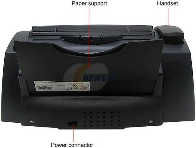 Alt view image 4 of 5 - HP 1040 Q7270A 14.4Kbps Thermal Inkjet Fax Machine