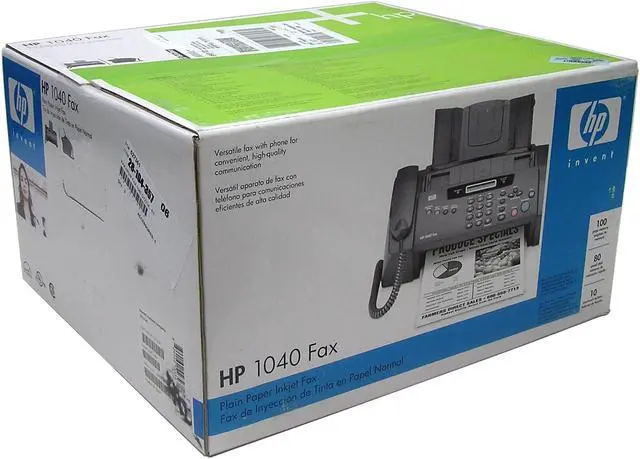 Alt view image 5 of 5 - HP 1040 Q7270A 14.4Kbps Thermal Inkjet Fax Machine