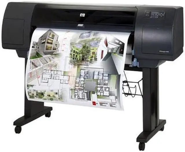 Main image of HP DesignJet 4000PS Q1274A 2400 x 1200 dpi Color Print Quality Ethernet (RJ-45) Thermal Inkjet Large Format Color Printer