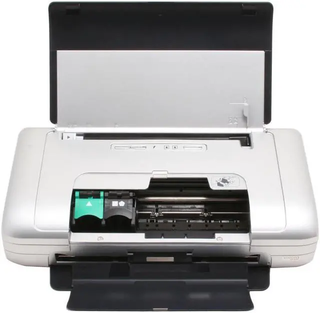 Alt view image 3 of 12 - HP Deskjet 460C C8150A Up to 17 ppm Black Print Speed Up to 4800 optimized dpi color and 1200 input dpi Color Print Quality USB Thermal Inkjet Mobile Color Printer