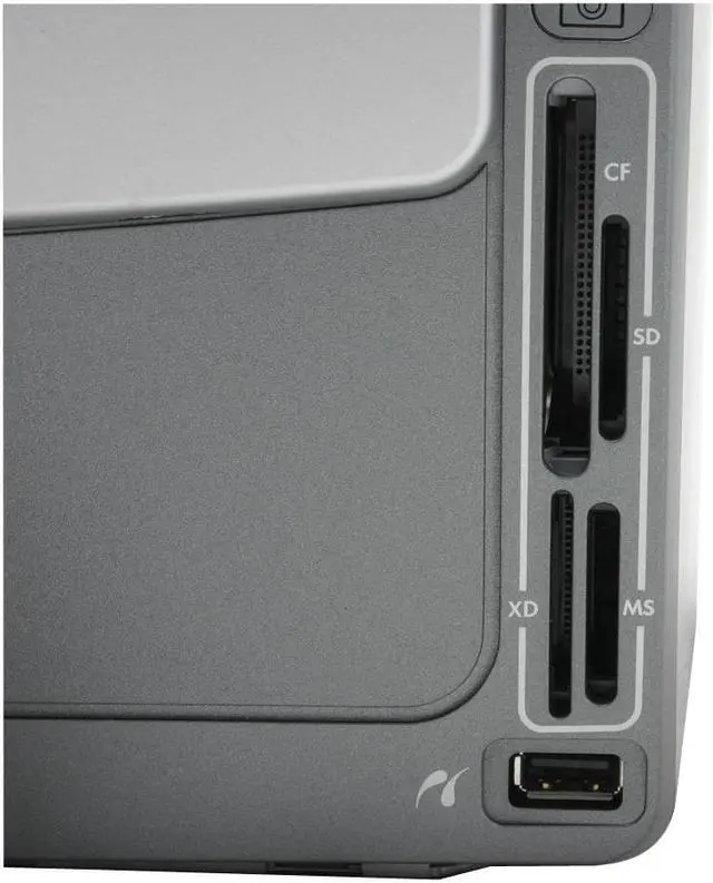 Alt view image 5 of 12 - HP Photosmart 3310 Q5863A Up to 32 ppm Black Print Speed Up to 4800 x 1200 optimized dpi color Color Print Quality Bluetooth / Ethernet (RJ-45) / USB InkJet MFC / All-In-One Color Printer - Optional Wireless