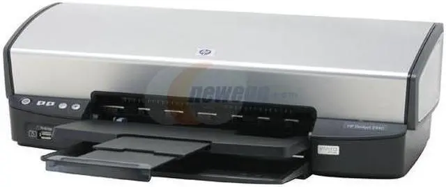 Alt view image 3 of 10 - HP Deskjet 5940 C9017A#B1H Up to 30 ppm Black Print Speed Up to 4800 optimized dpi color and 1200 input dpi Color Print Quality USB InkJet Photo Color Printer