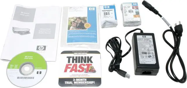 Alt view image 9 of 10 - HP Deskjet 5940 C9017A#B1H Up to 30 ppm Black Print Speed Up to 4800 optimized dpi color and 1200 input dpi Color Print Quality USB InkJet Photo Color Printer